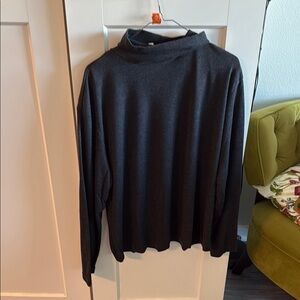 Together Gray Cowl Neck Sweater